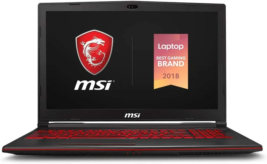 MSI GL63 gaming laptop